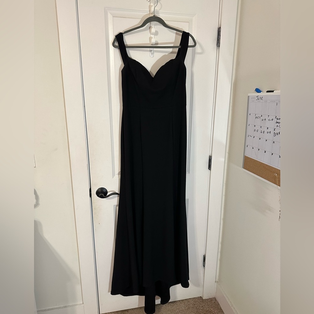 Black formal dress